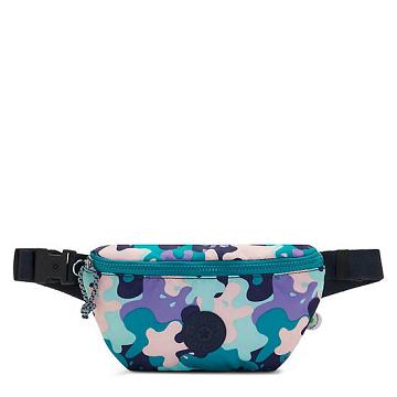 Cangurera Kipling Fresh Lite Printed Verdes | MX 1005UZ